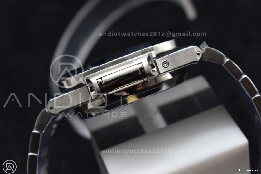 5980 Cozy Wht SS SS Stk A7750 Chrono Mod Date Nautilus PPF 435 1117